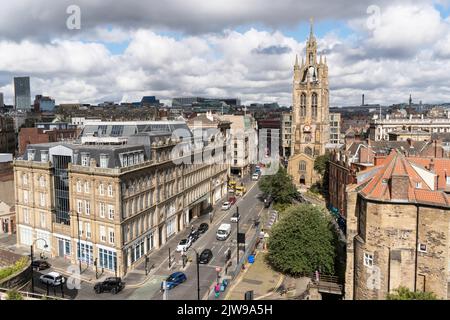 Bureau national de vérification dans les bâtiments St Nicholas, sur la rue St. Nicholas Newcastle-upon-Tyne, Tyne and Wear, Angleterre, Royaume-Uni Banque D'Images