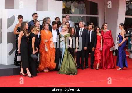 Venise, Italie, le 3rd septembre 2022, la projection au gala du film Monica au Festival du film de Venise 79th en Italie. Doreen Kennedy / Alamy Live News Banque D'Images