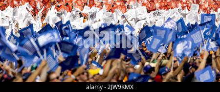 Zandvoort, pays-Bas. 04th septembre 2022. ZANDVOORT - audience lors du Grand Prix des pays-Bas F1 au circuit Zandvoort sur 4 septembre 2022 à Zandvoort, pays-Bas. KOEN VAN WEEL crédit: ANP/Alay Live News Banque D'Images
