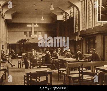 Intérieur de la ville et hôpital universitaire (Catharjnesingel 101) à Utrecht: La salle d'attente de la clinique externe. Banque D'Images