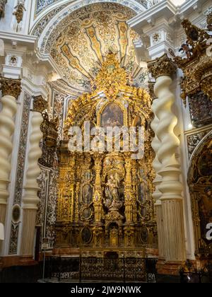 Église Saint Louis de France retable baroque de Saint Stanislaus Kostka Banque D'Images