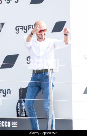 4th septembre 2022; Misano World circuit Marco Simoncelli, Misano Adriatico, Rimini, Emilie-Romagne, Italie ; MotoGP Race Day; Claudio Domenicali Ducati CEO Banque D'Images