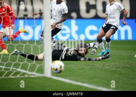 Sao Paulo, Brésil. 04th septembre 2022. Cassio lors d'un match entre Corinthiens et Internacional à la Neo Quimica Arena à Sao Paulo, Brésil, photo: fernando roberto/SPP (Fernando Roberto/SPP) crédit: SPP Sport Press photo. /Alamy Live News Banque D'Images