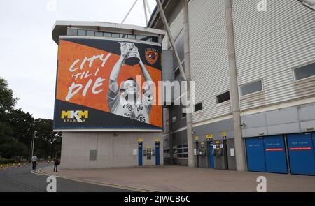 Kingston upon Hull, Royaume-Uni. 4th septembre 2022. Vue générale du stade pendant le match du championnat Sky Bet au MKM Stadium, Kingston upon Hull. Le crédit photo doit être lu: Simon Bellis/Sportimage crédit: Sportimage/Alay Live News Banque D'Images