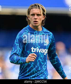 03 septembre 2022 - Chelsea v West Ham United - Premier League - Stamford Bridge Conor Gallagher de Chelsea pendant le match au Stamford Bridge. Image : Mark pain / Alamy Live News Banque D'Images