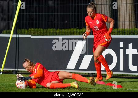 ZEIST, PAYS-BAS - SEPTEMBRE 5: Daphne van Domselaar des pays-Bas lors d'une session de formation des pays-Bas au campus de la KNVB sur 5 septembre 2022 à Zeist, pays-Bas. (Photo de Jeroen Meuwsen/Orange Pictures) Banque D'Images