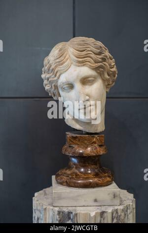 Rome, Italie - Musées Capitoline, Chef d'une Amazonie Banque D'Images