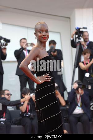 Célébrités modèles assister à l'ouverture du Festival du film de Venise 79th 2022. 31 août Venise. FAMA © Fausto Marci Banque D'Images