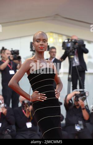 Célébrités modèles assister à l'ouverture du Festival du film de Venise 79th 2022. 31 août Venise. FAMA © Fausto Marci Banque D'Images