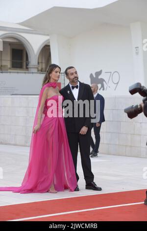 Célébrités modèles assister à l'ouverture du Festival du film de Venise 79th 2022. 31 août Venise. FAMA © Fausto Marci Banque D'Images