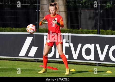 ZEIST, PAYS-BAS - SEPTEMBRE 5: Daphne van Domselaar des pays-Bas lors d'une session de formation des pays-Bas au campus de la KNVB sur 5 septembre 2022 à Zeist, pays-Bas. (Photo de Jeroen Meuwsen/Orange Pictures) Banque D'Images