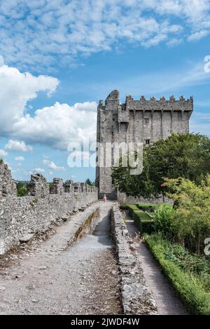 Château et jardins de Blarney, Blarney, Co. Cork, Banque D'Images