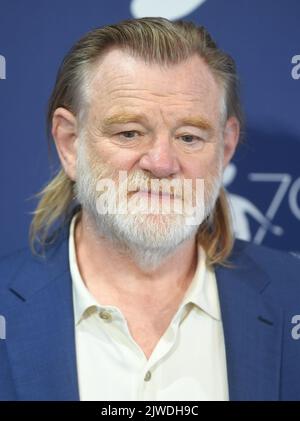 Venise, Italie. 05th septembre 2022. L'acteur irlandais Brendan Gleeson assiste lundi au Festival du film de Venise 79th, 5 septembre 2022 en Italie, à un appel photo pour les Banshees of Inishenin. Photo de Rune Hellestad/ Credit: UPI/Alay Live News Banque D'Images