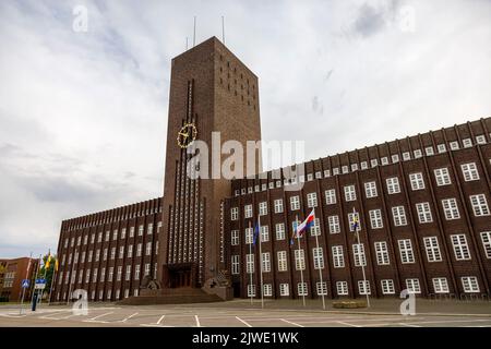 Hôtel de ville de Wilhelmshaven Banque D'Images