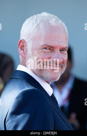 Venise, Italie, 05 septembre 2022, Martin McDonagh assister à la première Banshees of Inishenin lors du Festival International du film de Venise (Mostra) 79th à Venise, Italie sur 05 septembre 2022. Photo d'Aurore Marechal/ABACAPRESS.COM Banque D'Images