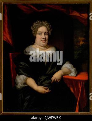 Portrait d'une dame. Maes, Nicolaes (1634-1693), peintre Banque D'Images