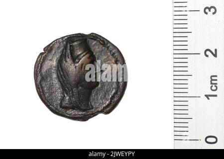 AE. Pantikapaion Banque D'Images