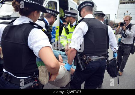 Londres, Royaume-Uni, 5 septembre 2022. La sélection de Liz Truss comme premier ministre pour suivre Boris Johnson annoncé à la reine Elizabeth II Credit: JOHNNY ARMSTEAD/Alamy Live News Banque D'Images