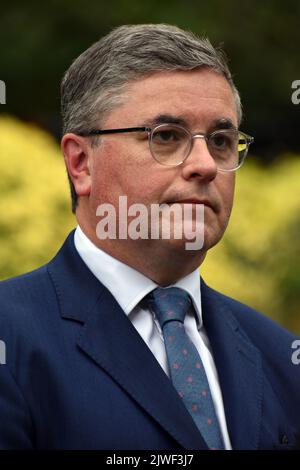 Londres, Royaume-Uni, 5 septembre 2022. La sélection de Liz Truss comme premier ministre pour suivre Boris Johnson annoncé à la reine Elizabeth II Credit: JOHNNY ARMSTEAD/Alamy Live News Banque D'Images