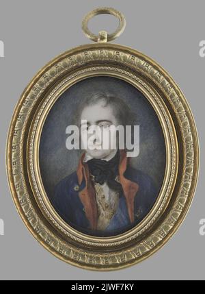Książę Józef Poniatowski według Józefa Grassiego. Grassi Józef (1758-1838), peintre Banque D'Images