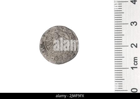 1 gros. Witte, Heinrich von (fl. 1525-1527), gérant de la monnaie, Ludwik Jagiellończyk (król czeski i węgierski ; 1516-1526), dirigeant, Świdnica, émetteur, Sauerman von der Göltsch, Konrad (fl. 1523-1554), moneyer Banque D'Images