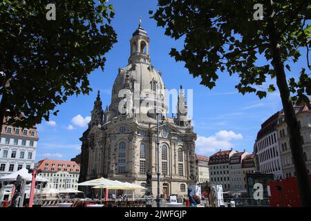 Dresde est la 12th ville la plus peuplée d'Allemagne, la quatrième plus grande par région (après Berlin, Hambourg et Cologne), et la troisième ville la plus peuplée ... Banque D'Images