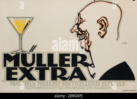 Müller Extra. Klinger, Julius (1876-1942), auteur, Hollerbaum & Schmidt (Berlin ; agencja reklamowa i zakład litograficzny ; fl. Ca 1900-?), imprimerie Banque D'Images