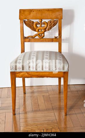 Chaise. Schinkel, Karl Friedrich (1781-1841), designer, inconnu, auteur Banque D'Images