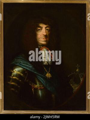 Portrait du roi Jean II Casimir (1609-1672). Schultz, Daniel (vers 1615-1683), peintre Banque D'Images