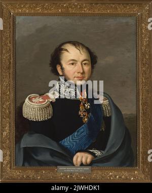 Portrait de la scierie Franciszek Drucki-Lubecki (1778-1846). Gomier-Prévot, Marie (fl. Ca 1830), peintre Banque D'Images