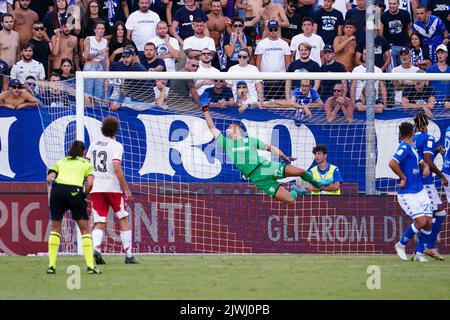 Brescia, Italie. 03rd septembre 2022. Luca Lezzerini (Brescia FC) pendant Brescia Calcio vs AC Pérouse, football italien série B match à Brescia, Italie, 03 septembre 2022 crédit: Agence de photo indépendante/Alamy Live News Banque D'Images