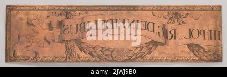 Expédition contre les unités de Tatar en 1672. Hooghe, Romeyn de (1645-1708), graphiste Banque D'Images