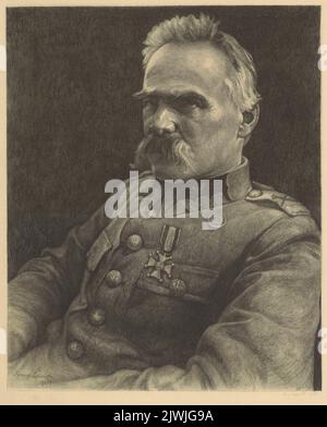 Portrait de Nicolaus Copernicus (du cycle: "Portraits des rois polonais et des gens célèbres avec une description de leur vie", Varsovie, 1829 et 1830). Łopieński, Ignacy (1865-1941), graphiste Banque D'Images