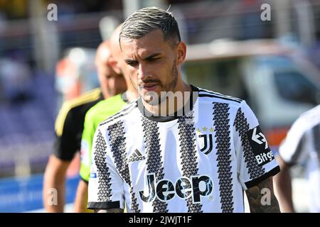 Florence, Italie. 03rd septembre 2022. Portrait de Paredes pendant l'ACF Fiorentina vs Juventus FC, football italien série A match à Florence, Italie, 03 septembre 2022 crédit: Agence de photo indépendante/Alamy Live News Banque D'Images