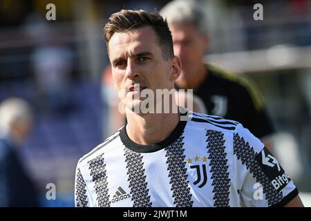 Florence, Italie. 03rd septembre 2022. Portrait de Milik pendant l'ACF Fiorentina vs Juventus FC, football italien série A match à Florence, Italie, 03 septembre 2022 crédit: Agence de photo indépendante/Alamy Live News Banque D'Images