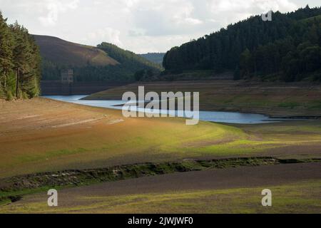 Réservoir de Howden Upper Derwent Valley Derbyshire Angleterre Banque D'Images