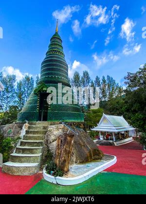 Temple de la pagode de la bière à koh Phangan, Thaïlande Banque D'Images