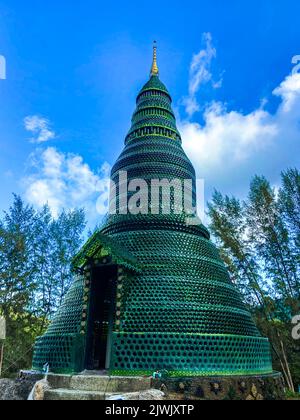 Temple de la pagode de la bière à koh Phangan, Thaïlande Banque D'Images