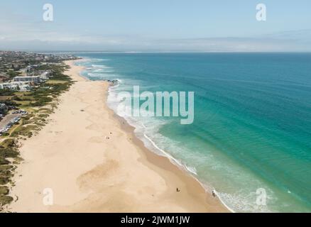 Vue aérienne de Jeffreys Bay, Eastern Cape, Afrique du Sud Banque D'Images