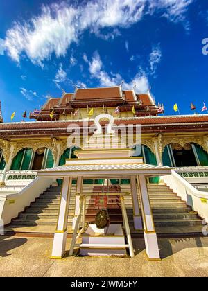 Ai Kai Wat Chedi temple de poulet à Nakhon si Thammarat, Thaïlande Banque D'Images