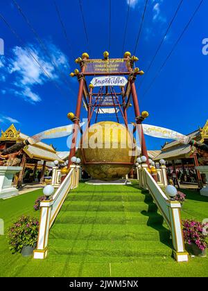 Ai Kai Wat Chedi temple de poulet à Nakhon si Thammarat, Thaïlande Banque D'Images