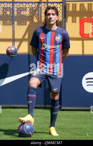 Barcelone, Espagne . 6th septembre 2022; Ciutat Esportiva Joan Gamper, Barcelone, Espagne: La Liga football, Hector Ballerin nouveau joueur du FC Barcelone crédit: Joma/Alamy Live News Banque D'Images