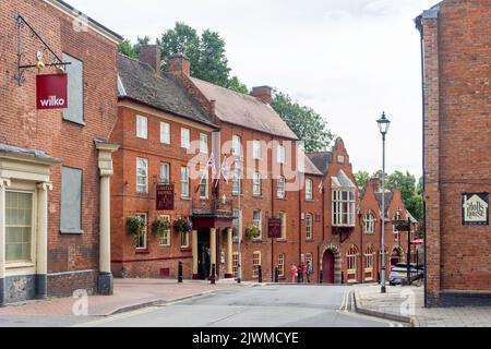 Castle Hotel, Lady Bank, Tamworth, Staffordshire, Angleterre, Royaume-Uni Banque D'Images