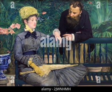 Au Conservatoire, Edouard Manet, 1879, Alte Nationalgalerie, Berlin, Allemagne, Europe Banque D'Images