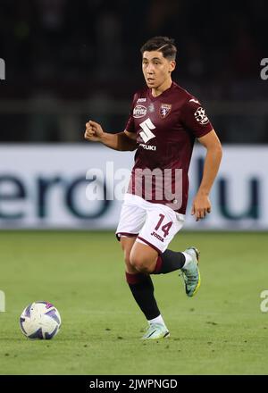 Turin, Italie. 5th septembre 2022. Emirhan Ilkhan de Torino FC pendant la série Un match au Stadio Grande Torino, Turin. Crédit photo à lire: Jonathan Moscrop/Sportimage crédit: Sportimage/Alay Live News Banque D'Images