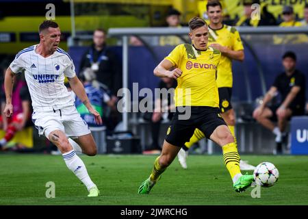 Dortmund, Allemagne. 06th septembre 2022. DORTMUND, ALLEMAGNE - SEPTEMBRE 6 : lors du match G de la Ligue des champions de l'UEFA entre Borussia Dortmund et le FC Copenhague au parc signal Iduna de 6 septembre 2022 à Dortmund, Allemagne (photo de Marcel ter Bals/Orange Pictures) Credit: Orange pics BV/Alay Live News Banque D'Images