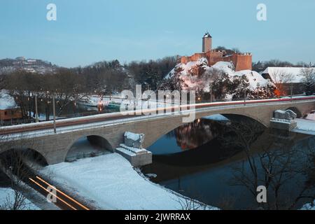 Burg Giebichenstein à Halle (Saale), Saxe-Anhalt, Allemagne Banque D'Images