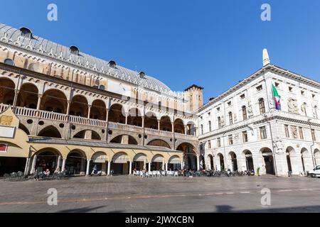 Padoue Palazzo della Ragione à Piazza delle Erbe Voyage vacances vacances ville de vacances en Italie Banque D'Images