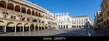 Padova Palazzo della Ragione à Piazza delle Erbe voyage voyage panorama vacances ville de vacances en Italie Banque D'Images