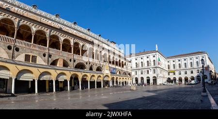 Padova Palazzo della Ragione à Piazza delle Erbe panorama voyage vacances vacances ville de vacances en Italie Banque D'Images